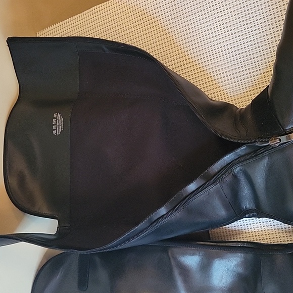 Franco Sarto Leather Knee Boots - Picture 4 of 8